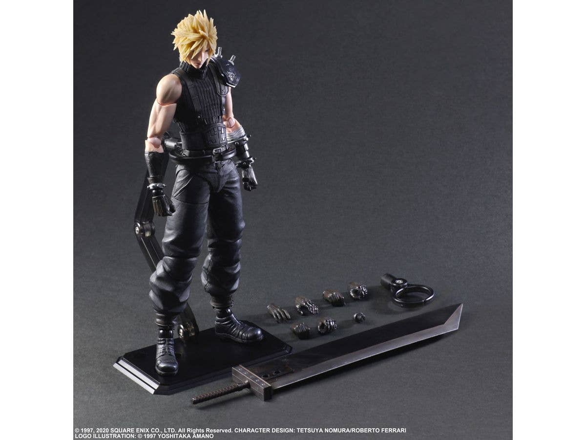 SQUARE ENIX FINAL FANTASY® VII REMAKE PLAY ARTS -KAI- ™ CLOUD STRIFE Ver. 2 | 4988601350112