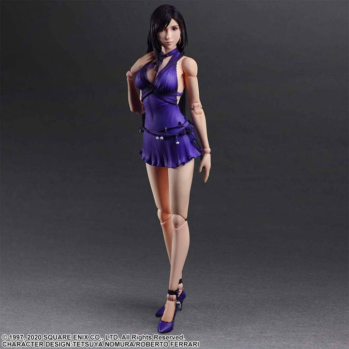SQUARE ENIX FINAL FANTASY VII REMAKE™ PLAY ARTS KAI™ Action Figure TIFA LOCKHART DRESS Ver. | 4988601357463