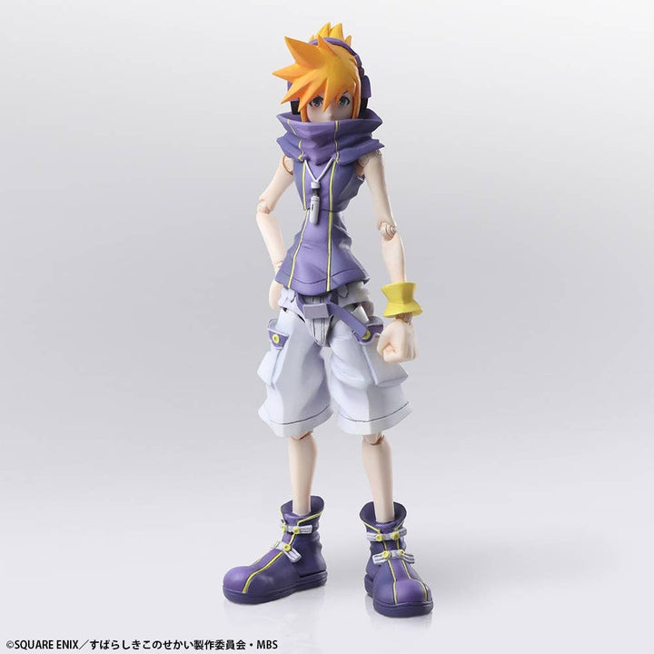 SQUARE ENIX The World Ends with You The Animation BRING ARTS™ Action Figure - NEKU SAKURABA | 4988601358026