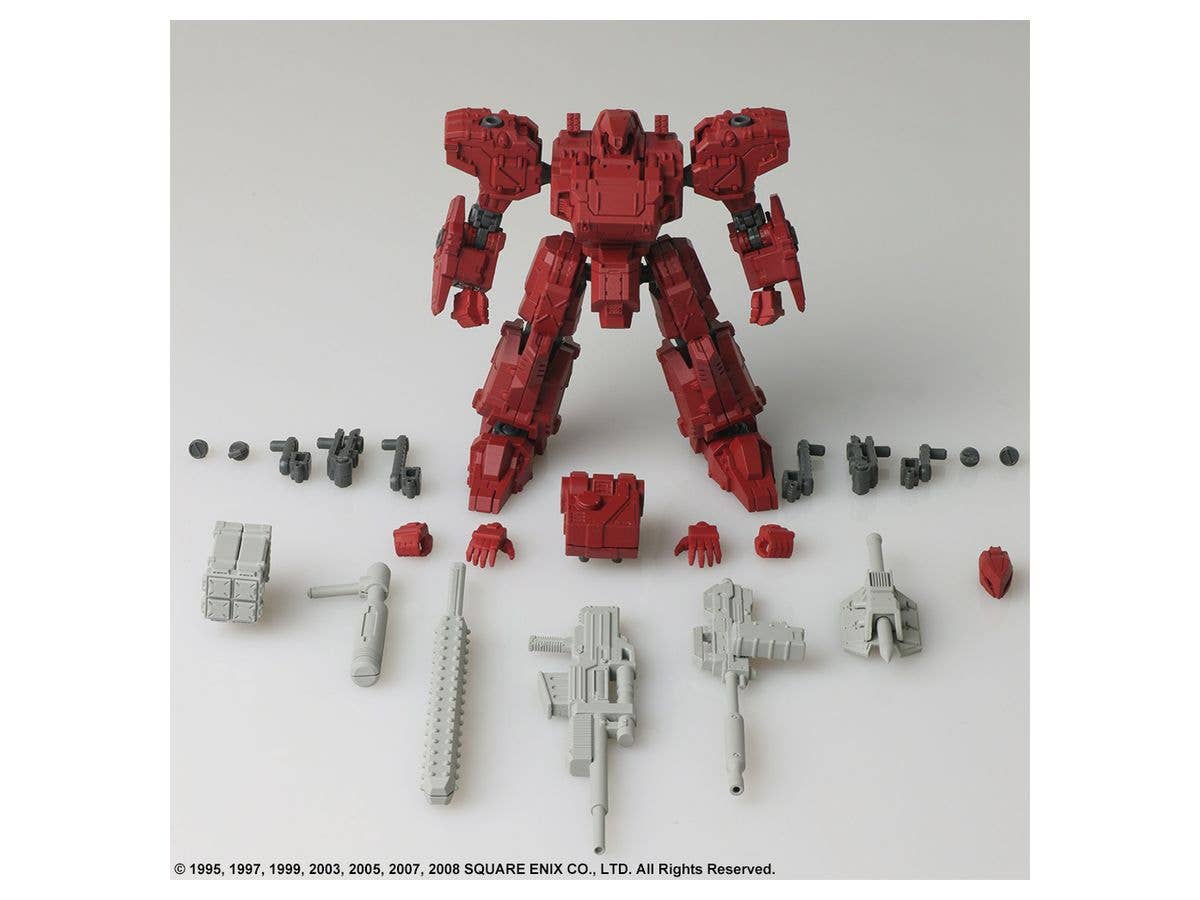 SQUARE ENIX FRONT MISSION STRUCTURE ARTS 1/72 Scale Plastic Model Kit Series Vol. 2 FROST HELL'S WALL VARIANT 6 Unit Set | 4988601358545