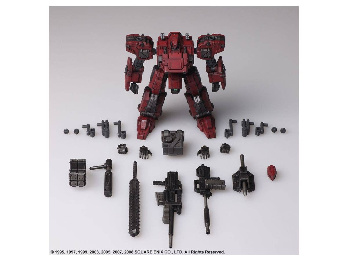 SQUARE ENIX FRONT MISSION STRUCTURE ARTS 1/72 Scale Plastic Model Kit Series Vol. 2 FROST HELL'S WALL VARIANT 6 Unit Set | 4988601358545