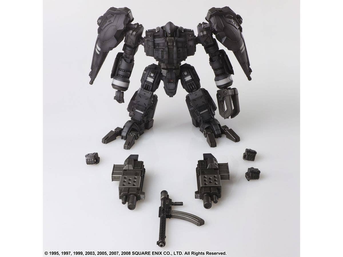 SQUARE ENIX FRONT MISSION STRUCTURE ARTS PLUS 1/72 Scale Plastic Model Kit Series - TYPE 11/RAVEN | 4988601362511