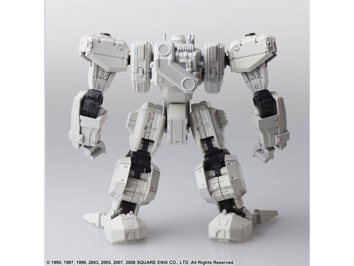 SQUARE ENIX FRONT MISSION STRUCTURE ARTS 1/72 Scale Plastic Model Kit Series Vol 4 ZENITH DV WHITE COLOR VARIANT 4 Unit Set | 4988601365437