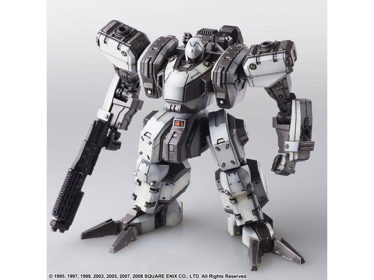 SQUARE ENIX FRONT MISSION STRUCTURE ARTS 1/72 Scale Plastic Model Kit Series Vol 4 ZENITH DV WHITE COLOR VARIANT 4 Unit Set | 4988601365437