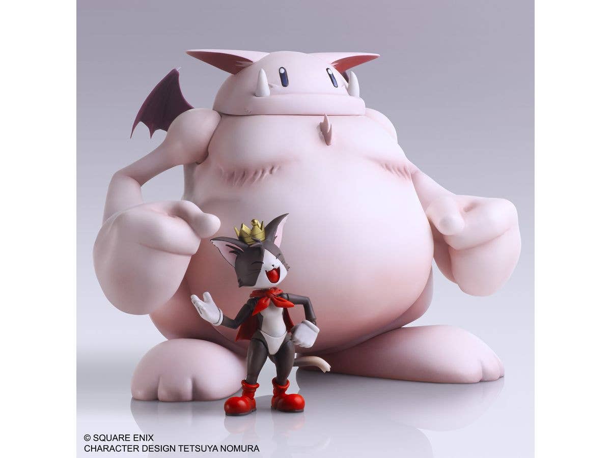 SQUARE ENIX FINAL FANTASY VII BRING ARTS™ Action Figure - CAIT SITH & FAT MOOGLE | 4988601373234