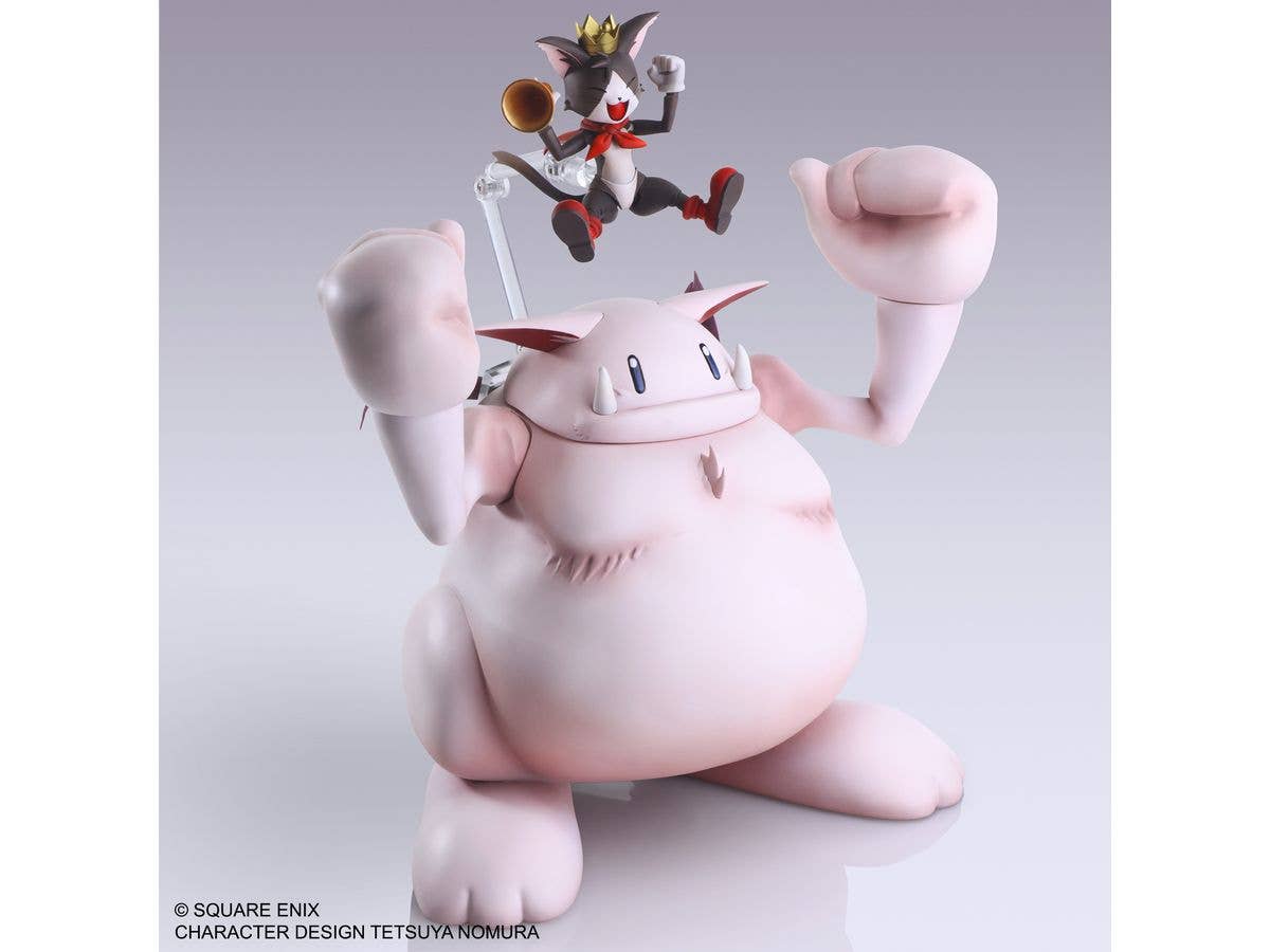 SQUARE ENIX FINAL FANTASY VII BRING ARTS™ Action Figure - CAIT SITH & FAT MOOGLE | 4988601373234