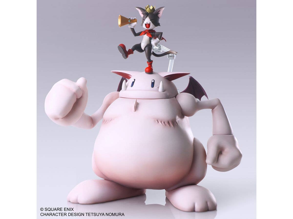 SQUARE ENIX FINAL FANTASY VII BRING ARTS™ Action Figure - CAIT SITH & FAT MOOGLE | 4988601373234