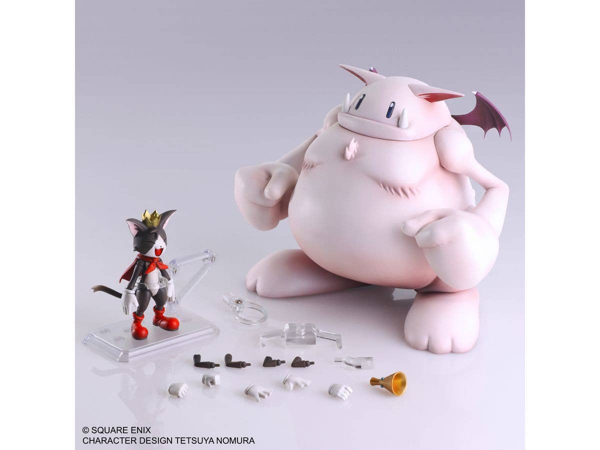 SQUARE ENIX FINAL FANTASY VII BRING ARTS™ Action Figure - CAIT SITH & FAT MOOGLE | 4988601373234