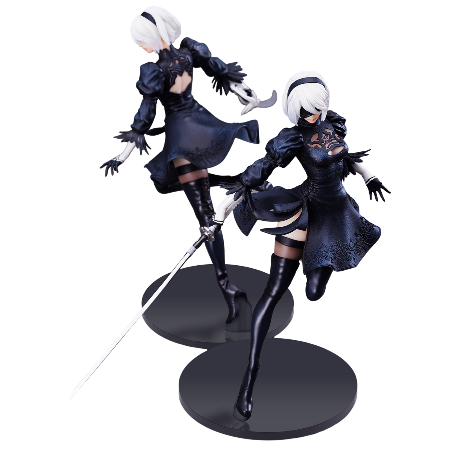 SQUARE ENIX NieR:Automata Form-ism Figure  - 2B (YoRHa No. 2 Type B) No Goggles Ver.(4988601373685)