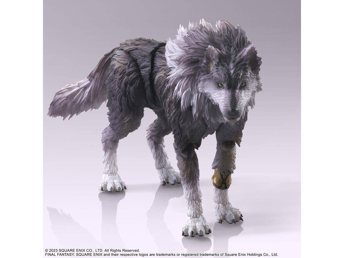 SQUARE ENIX FINAL FANTASY XVI BRING ARTS™ Action Figure -   CLIVE ROSFIELD & TORGAL | 4988601374439