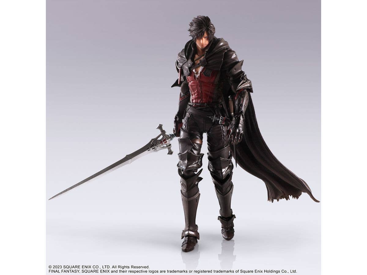 SQUARE ENIX FINAL FANTASY XVI BRING ARTS™ Action Figure -   CLIVE ROSFIELD & TORGAL | 4988601374439