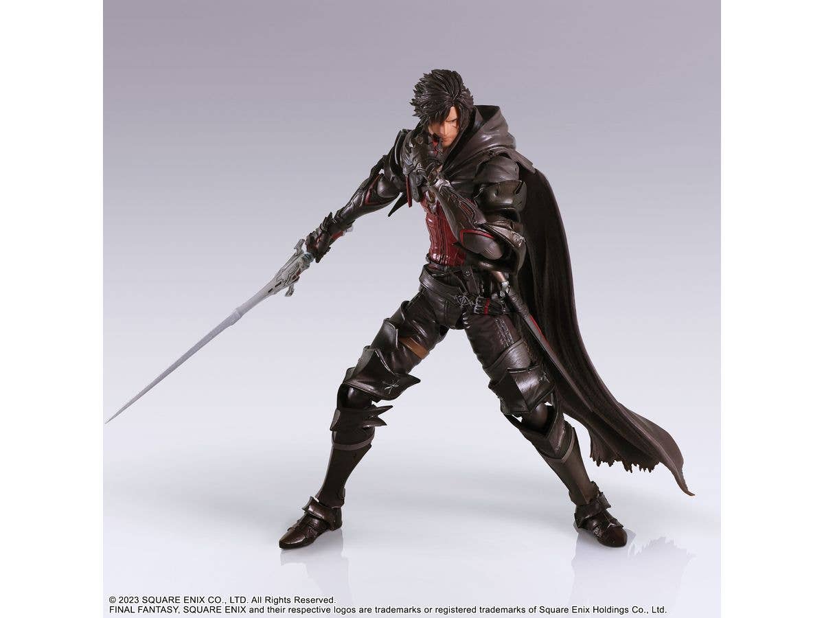 SQUARE ENIX FINAL FANTASY XVI BRING ARTS™ Action Figure -   CLIVE ROSFIELD & TORGAL | 4988601374439
