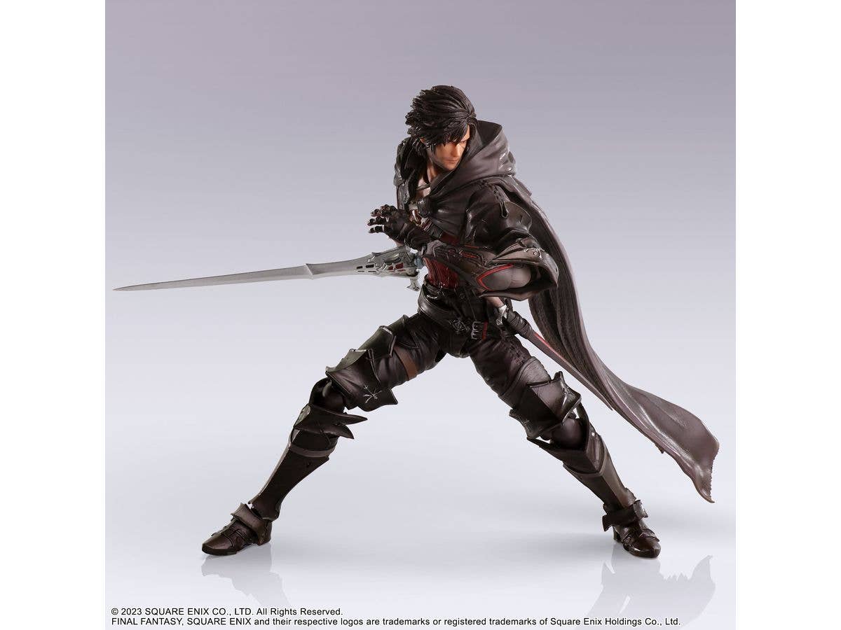 SQUARE ENIX FINAL FANTASY XVI BRING ARTS™ Action Figure -   CLIVE ROSFIELD & TORGAL | 4988601374439