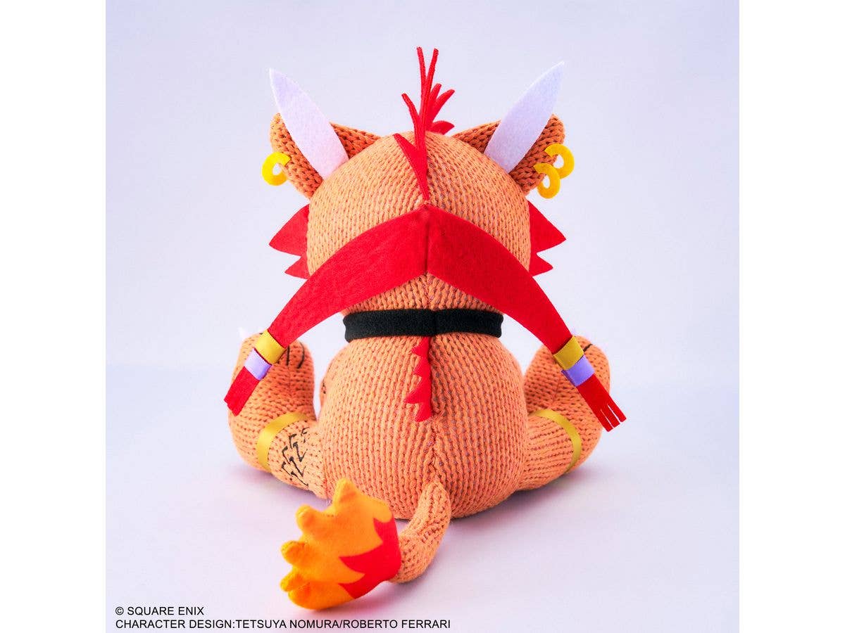 SQUARE ENIX FINAL FANTASY VII REMAKE KNITTED PLUSH - RED XIII | 4988601375504
