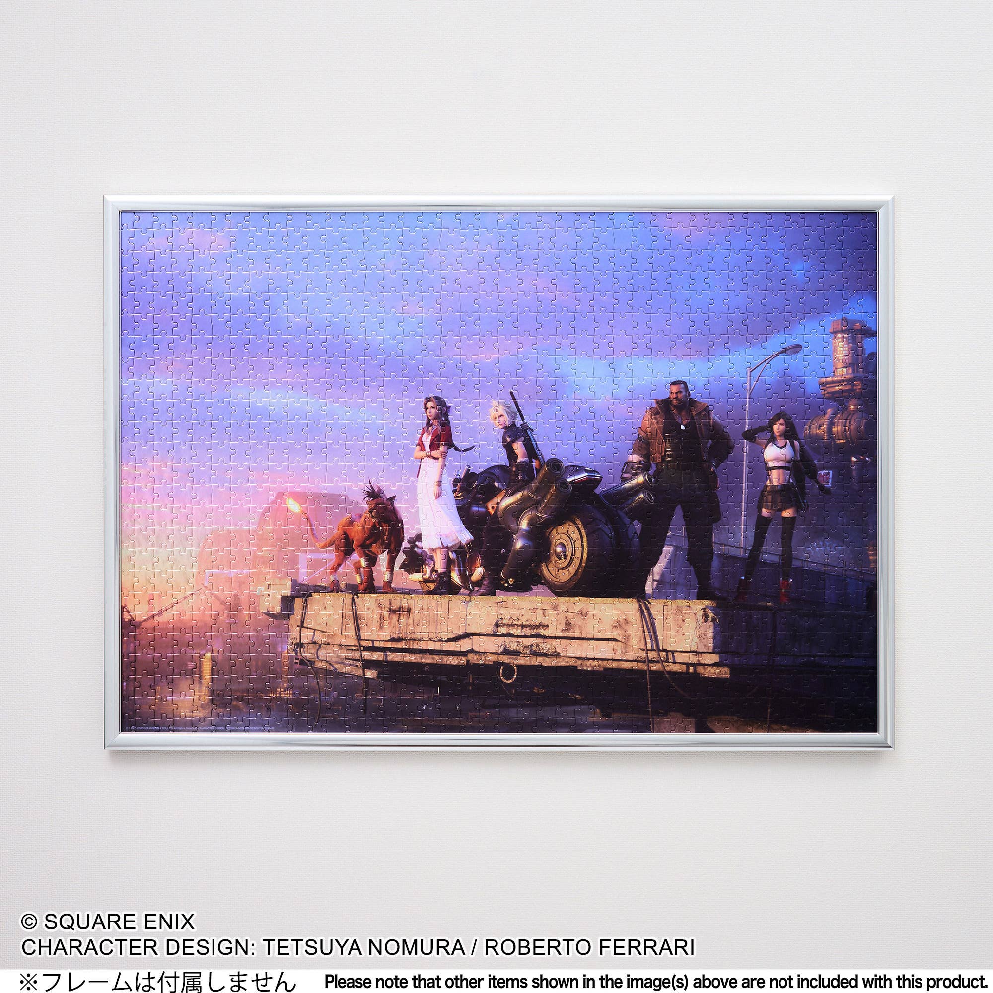 SQUARE ENIX FINAL FANTASY VII REMAKE Key Art Jigsaw Puzzle - 1000 PIECE | 4988601380867