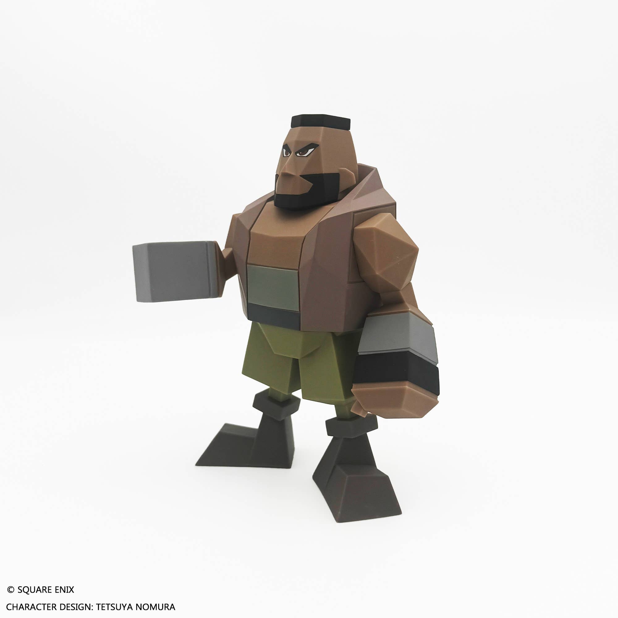 FINAL FANTASY VII  Polygon Soft Vinyl Figure  - BARRET WALLACE | 4988601387859