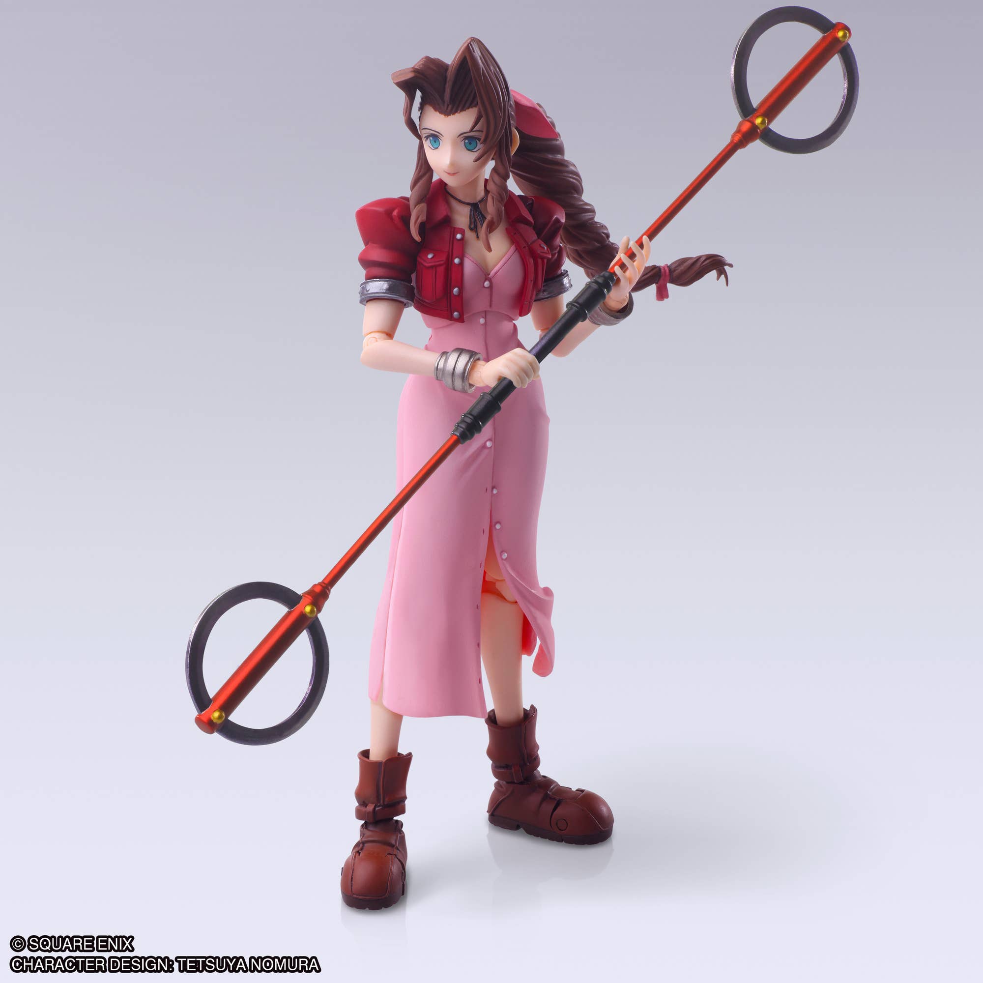 FINAL FANTASY VII  BRING ARTS Action Figure  - AERITH GAINSBOROUGH Mythril Rod Ver. | 4988601393584