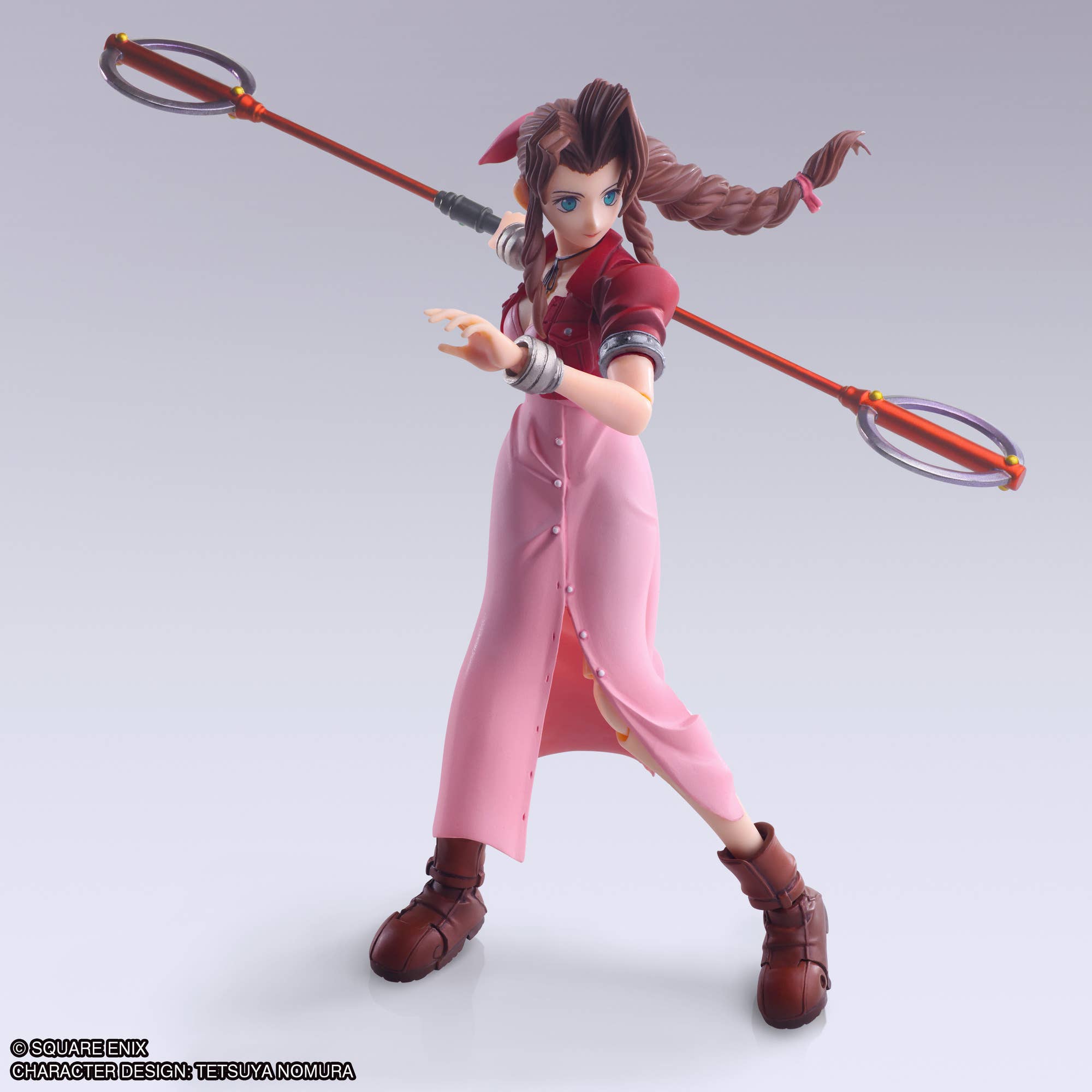 FINAL FANTASY VII  BRING ARTS Action Figure  - AERITH GAINSBOROUGH Mythril Rod Ver. | 4988601393584