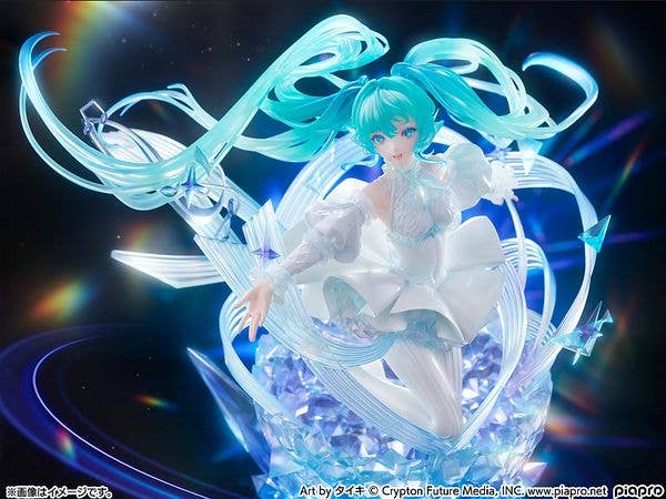 Hatsune Miku -Crystal Dress Ver.- 1/7 Scale Figure | 4580787174133