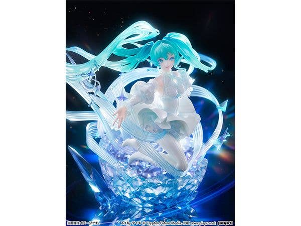Hatsune Miku -Crystal Dress Ver.- 1/7 Scale Figure | 4580787174133