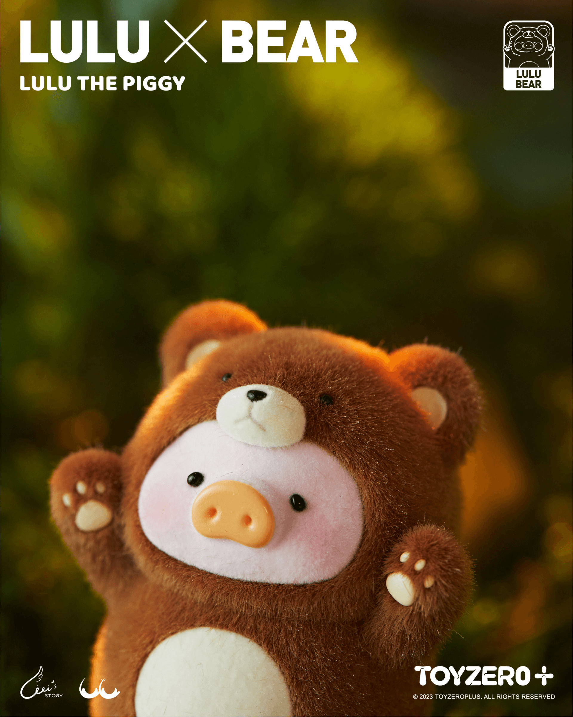 LuLu the Piggy - BEAR LULU | 796548113387