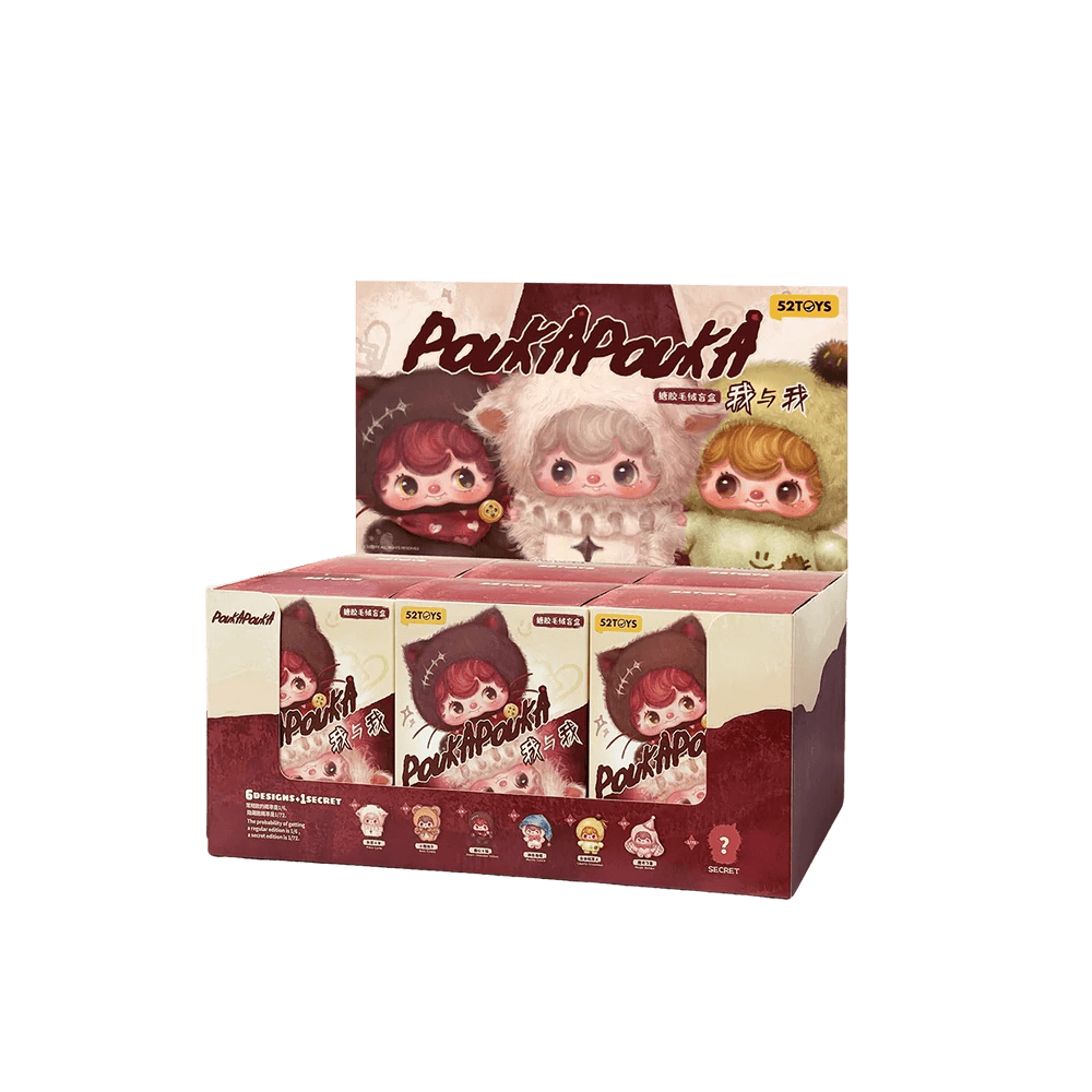 POUKAPOUKA Me & I Vinyl Plush Blind Box (Box of 6)