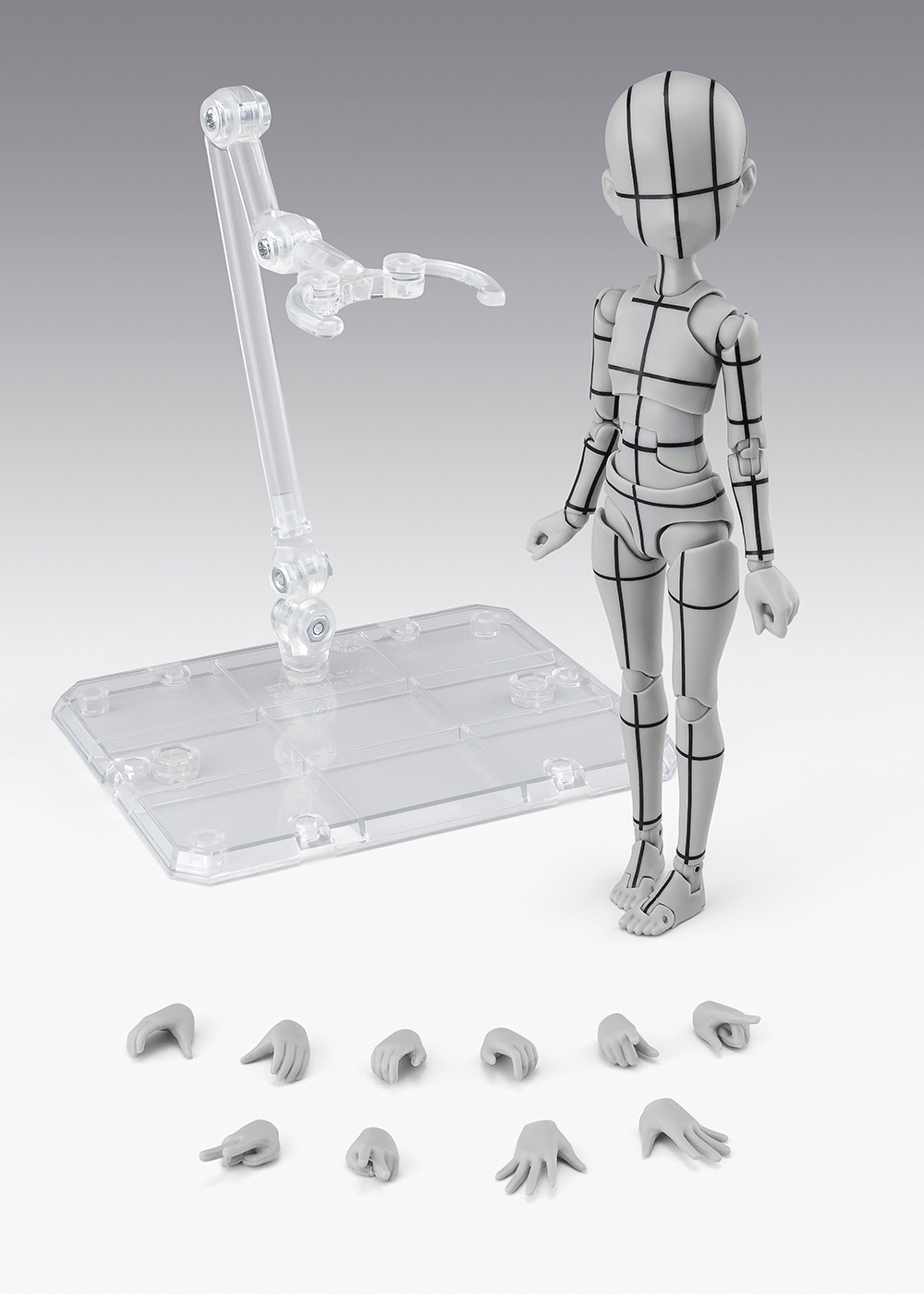BODY-CHAN -KEN SUGIMORI- Edition -WIREFRAME-(Gray Color Ver.) | 4573102698360