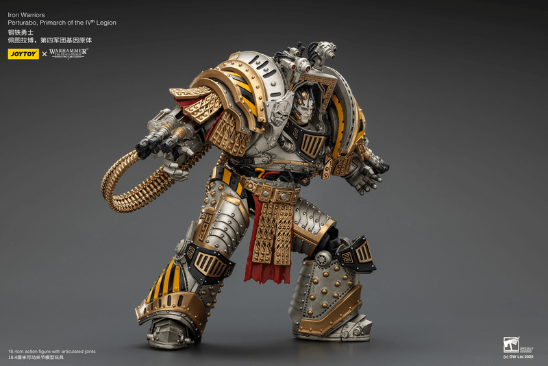 JOYTOY Iron Warriors Perturabo, Primarch of the lVth Legion | 6927054401819
