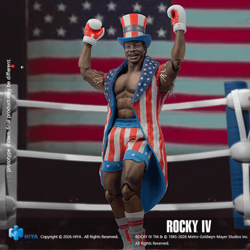 1/12 Scale 6 Inch Rocky IV Apollo Action Figure | 6957534204760