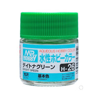 Mr Hobby AQUEOUS HOBBY COLOR - H26 GLOSS BRIGHT GREEN (PRIMARY) | 4973028719024