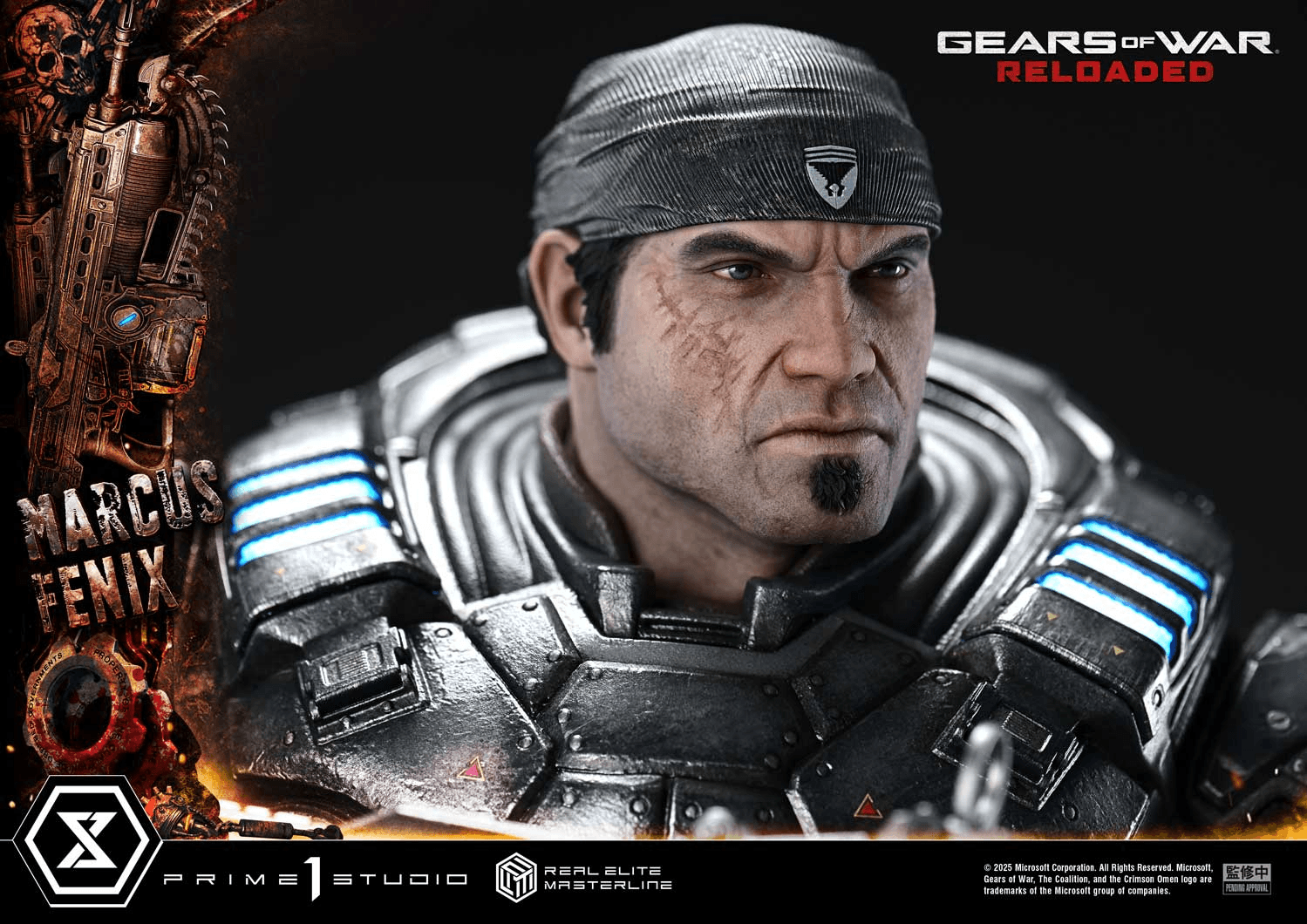  Real Elite Masterline Gears of War: Reloaded Marcus Fenix  | 4582647123473