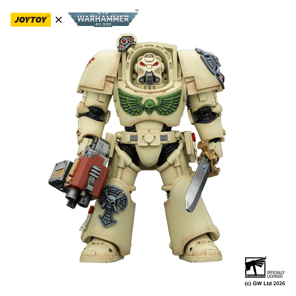 Dark Angels Deathwing Terminator 1 with Power Sword and Storm Bolter | 6927054403127