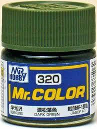 Mr Hobby Mr. Color 320 - Dark Green (Semi-Gloss/Aircraft) | 4973028735062
