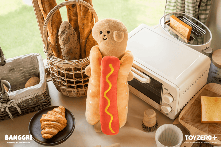 BANGGRI Bakery Series - 45cm Plush (Hot Dog Gingae) | 6978531760820