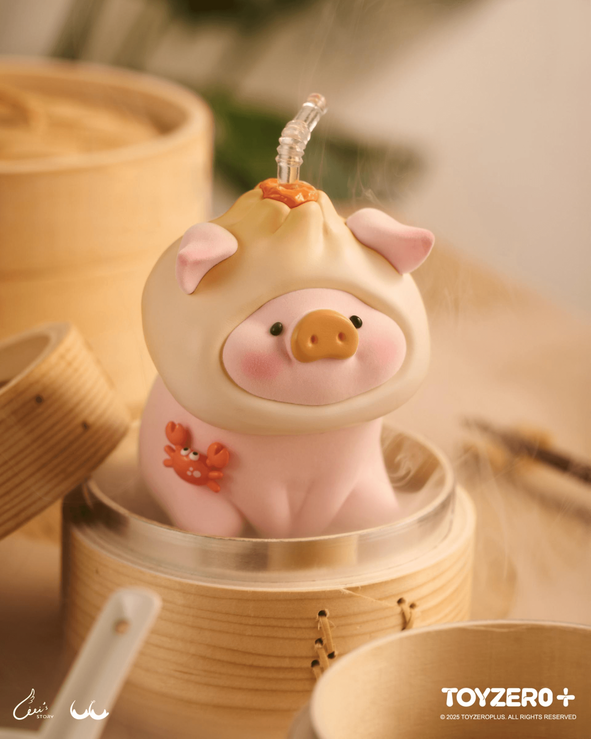 LuLu the Piggy - Crab Roe Bun XL | 6972607334502