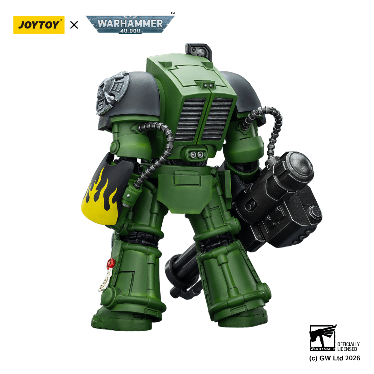Salamanders Terminator 3 with Power Fist and Assault Cannon | 6927054403233