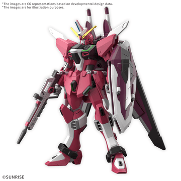 HG 1/144 INFINITE JUSTICE GUNDAM & BOOSTER UNIT (Tentative)