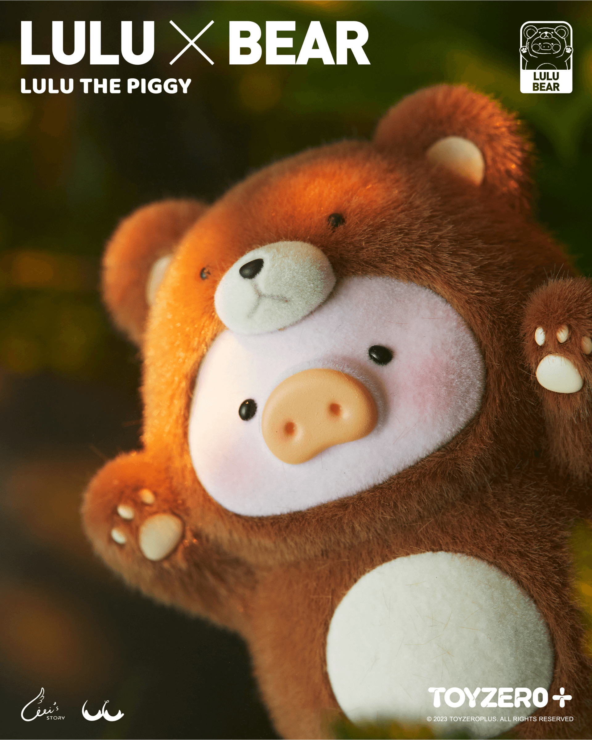 LuLu the Piggy - BEAR LULU | 796548113387