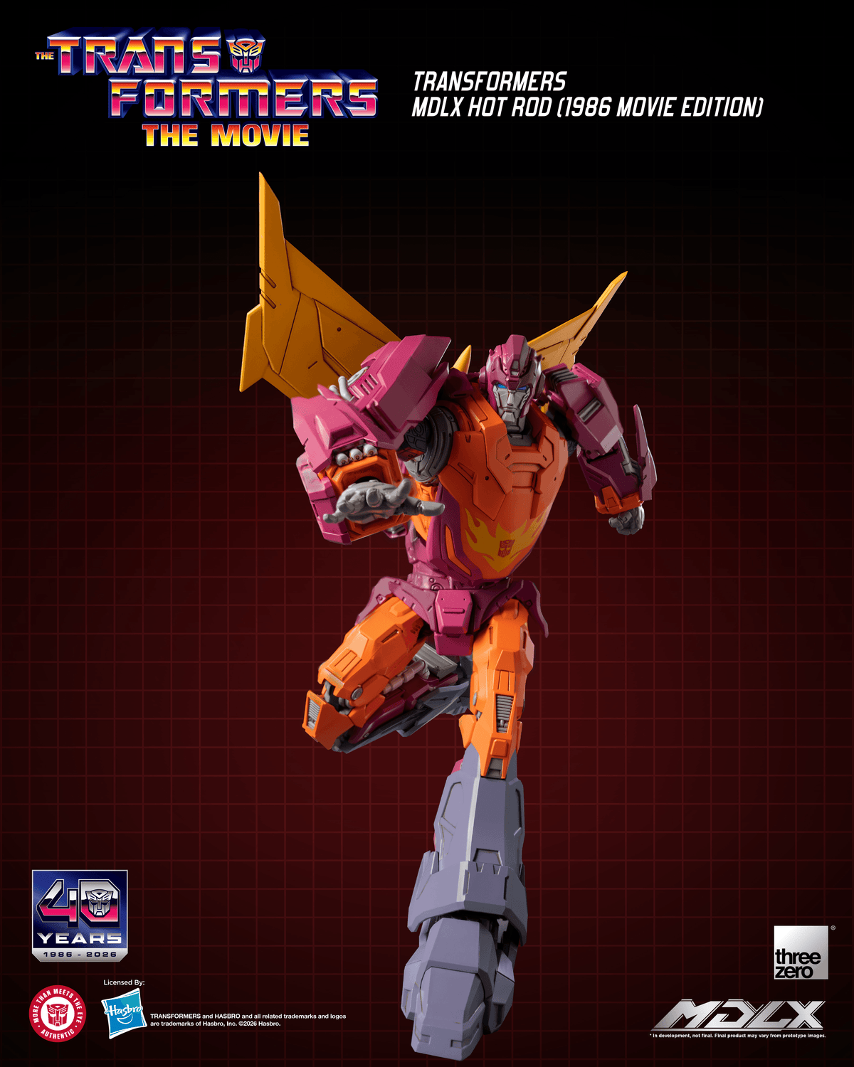 Transformers MDLX Hot Rod (1986 Movie Edition)