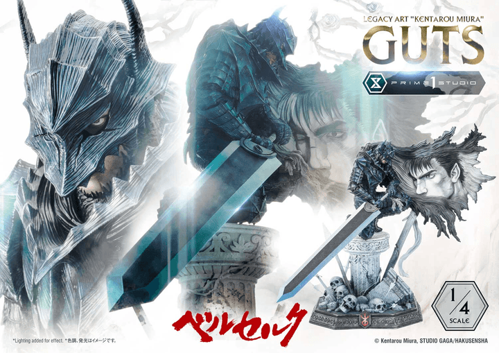 Legacy Art "Kentarou Miura" Berserk Guts 1/4 Scale