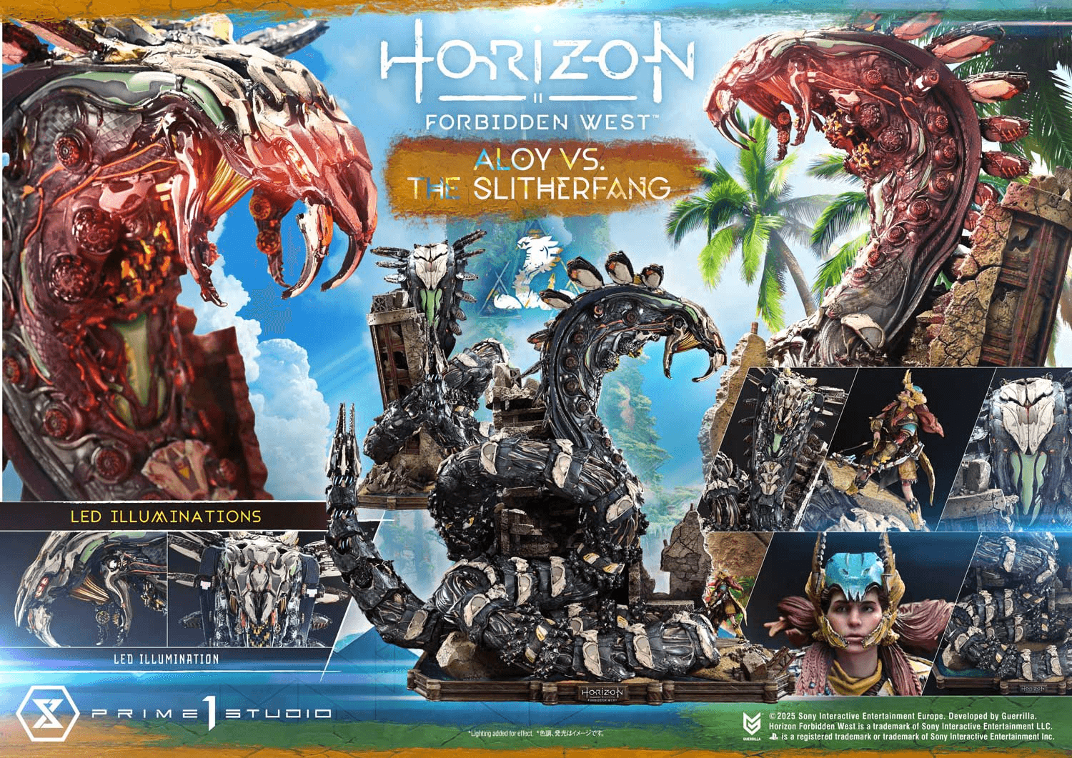 Ultimate Diorama Masterline Horizon Forbidden West Aloy vs. The Slitherfang   | 4582647123176