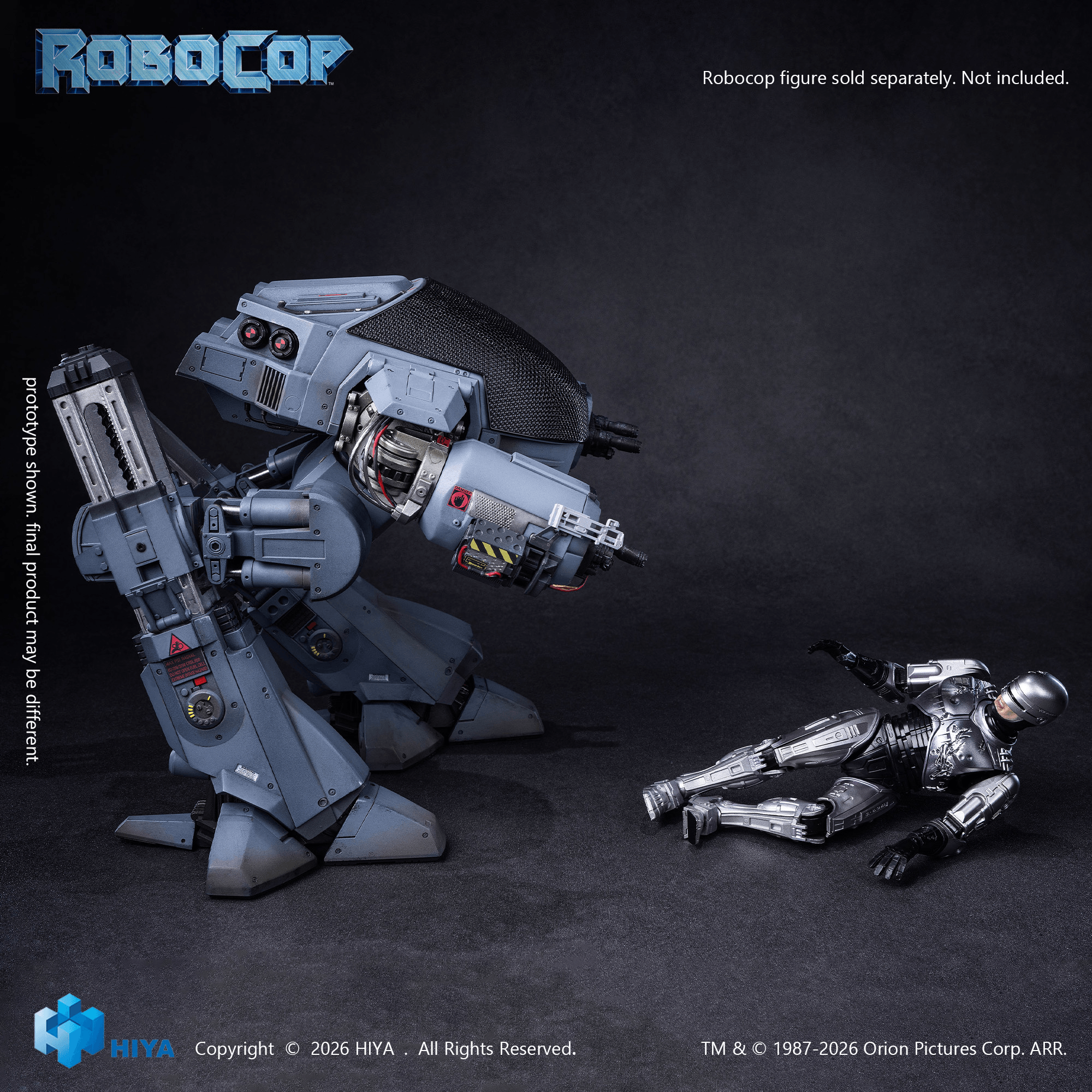 1/12 Scale 6 Inch RoboCop ED-209 Action Figure | 6957534203916