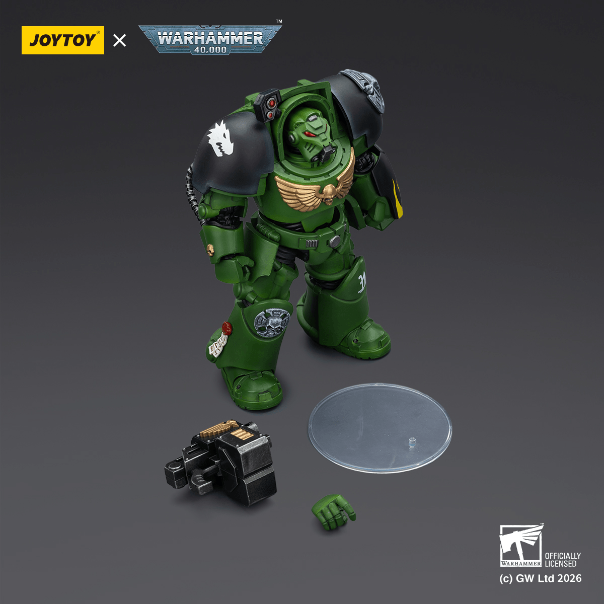Salamanders Terminator 2 with Power Fist and Storm Bolter | 6927054403226