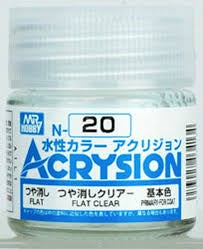 GSI Creos Acrysion N20 - Flat Clear (Flat/Primary-For Coat)