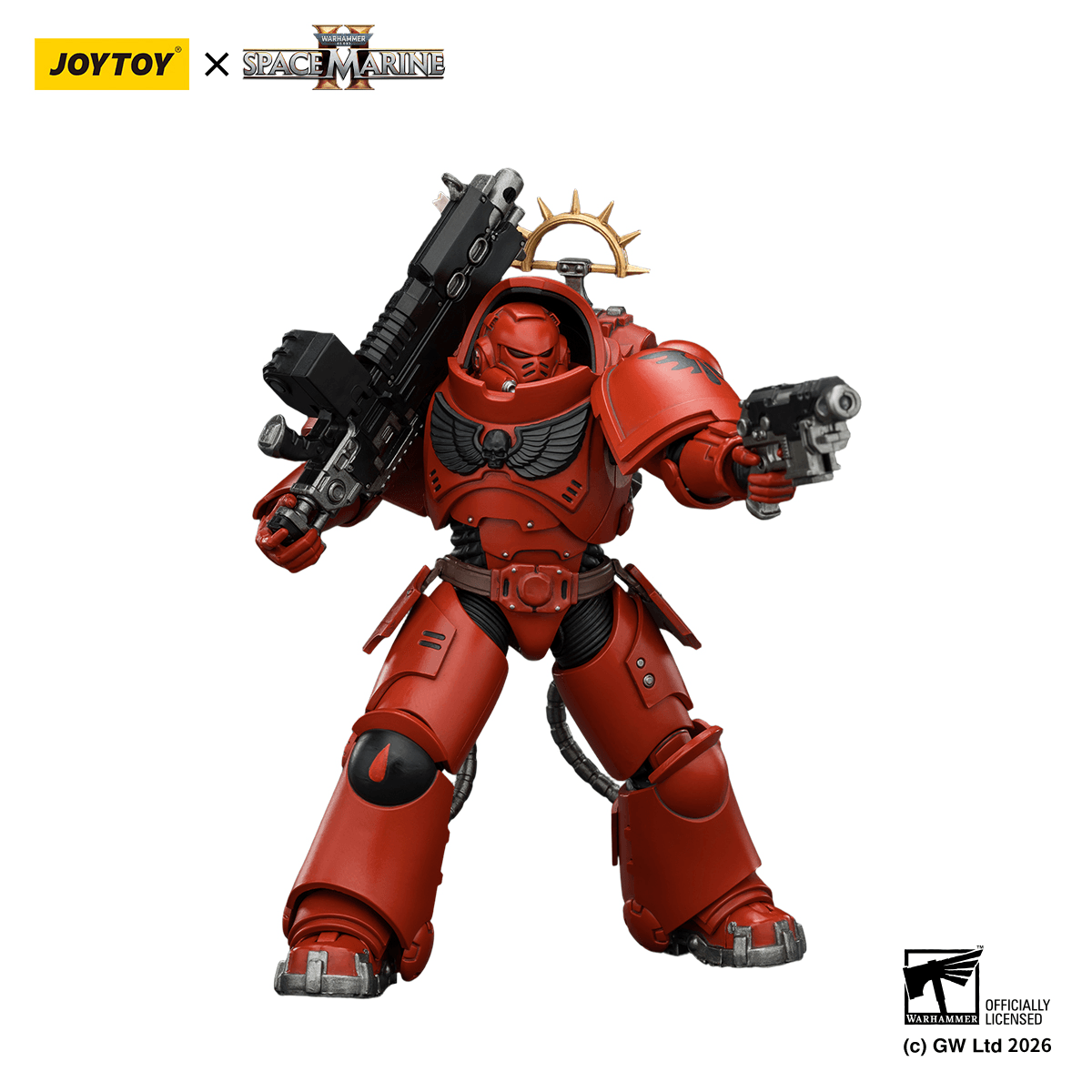 Game Edition Blood Angels Heavy Intercessor with Heavy Bolt Rifle and Bolt Pistol | 6927054403660