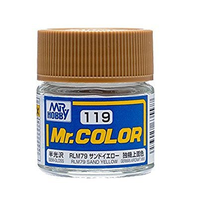 Mr Hobby Mr. Color 119 - RLM76 Sand Yellow (Semi-Gloss/Aircraft) | 4973028716979