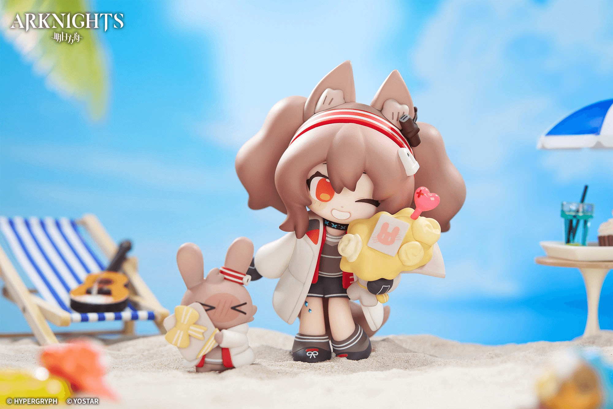 ARKNIGHTS “Cuties" Series Angelina Painted Figure