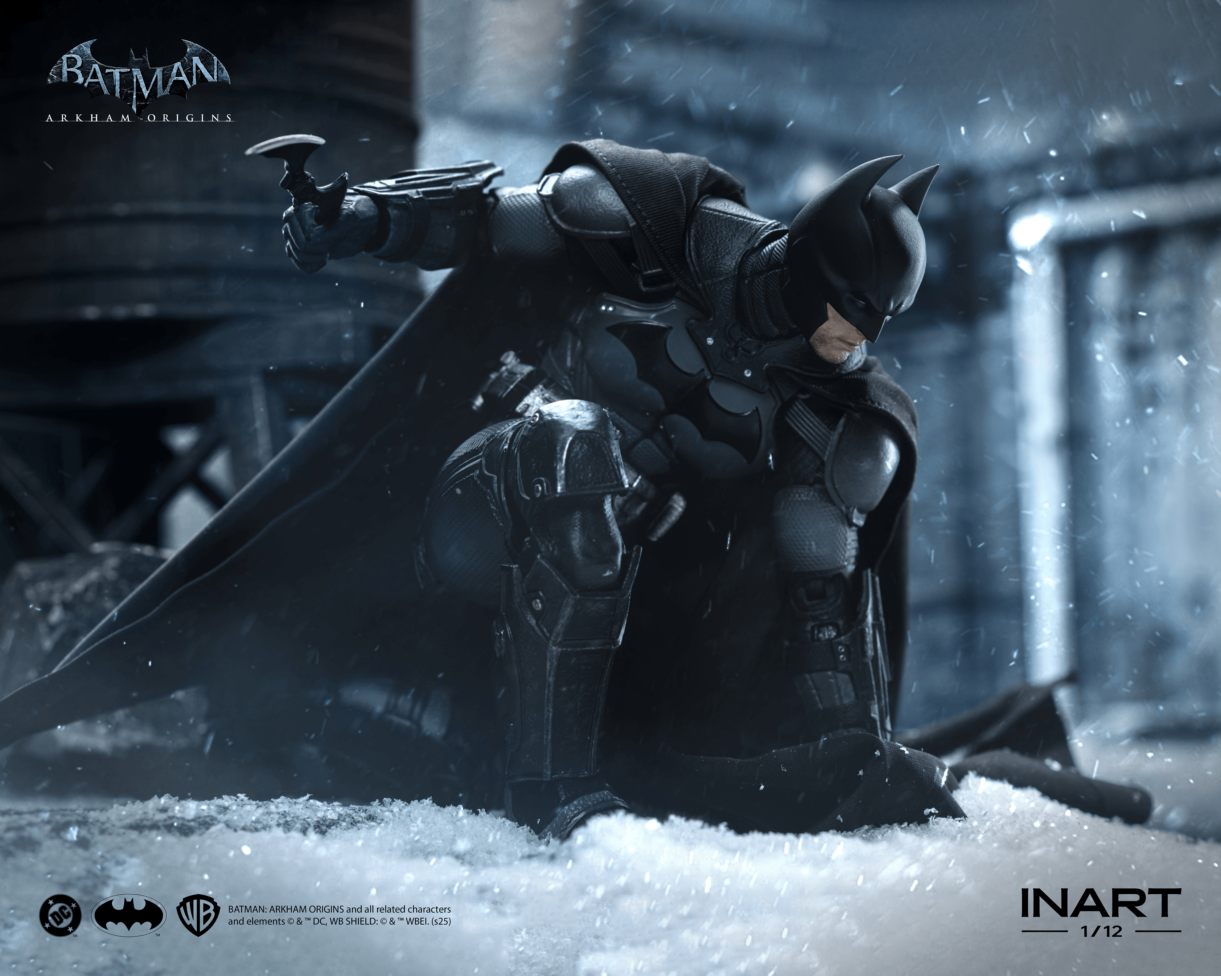 INART – Batman (Batman: Arkham Origins) 1/12 Action Figure | 6972662531854