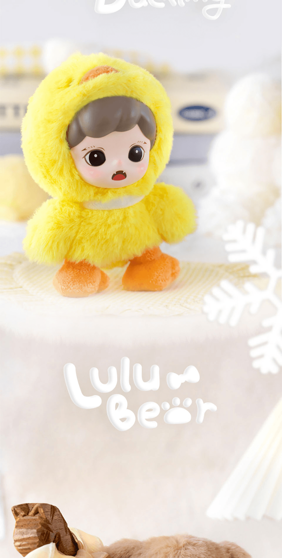 Zoraa Fluffy Cabin Series Viny Plush Doll (Box of 6)