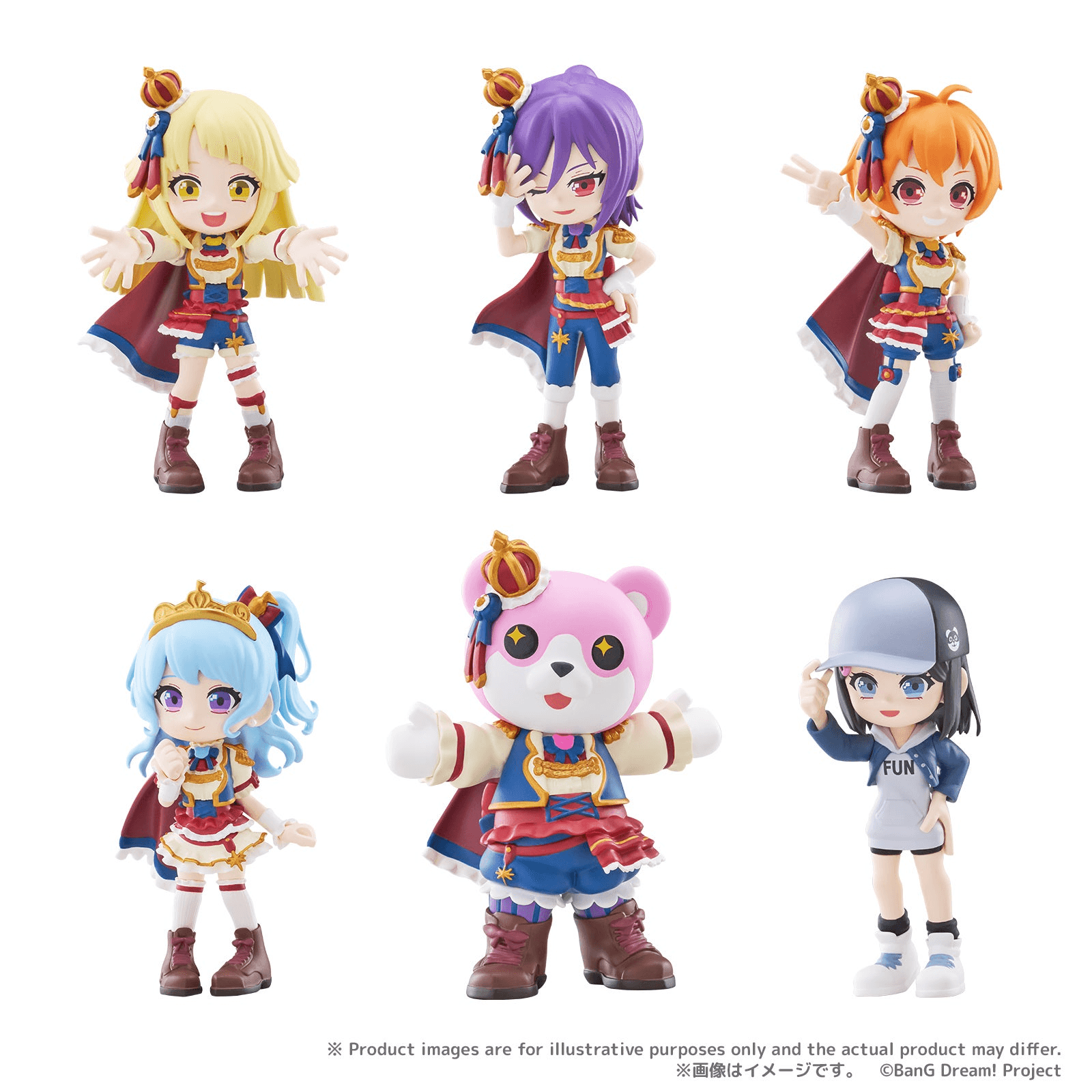 PalVerse BanG Dream! Hello, Happy World! (Set of 6 figures)